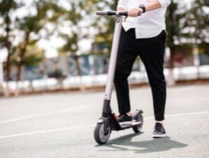 bird and lime electric scooter