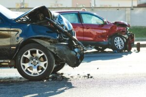 A Lyft accident in Colorado Springs Colorado. 