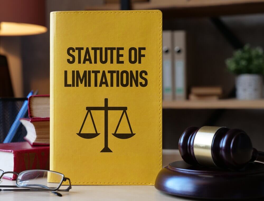 Book representation statute of limitations for personal injury claims.